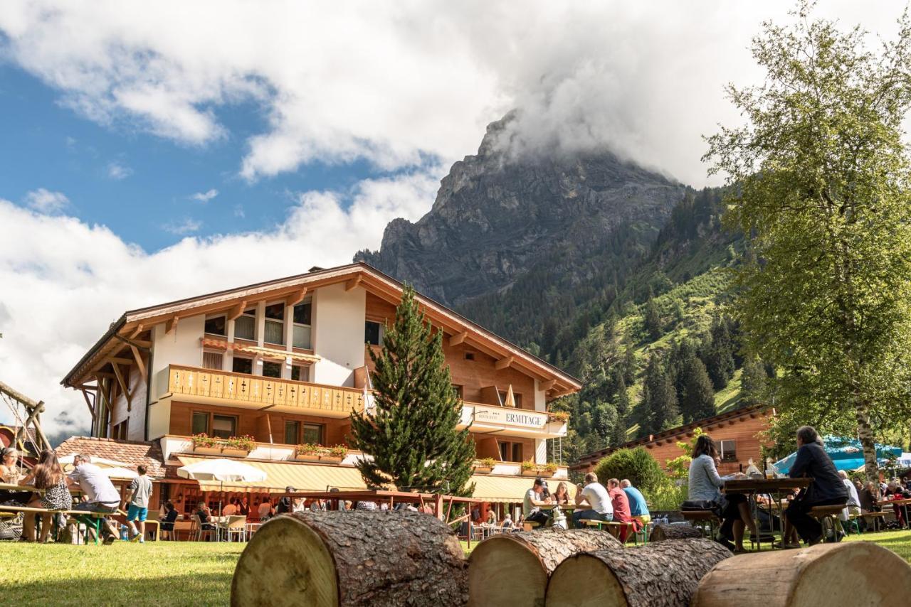 Typically Swiss Hotel Ermitage Kandersteg Eksteriør billede