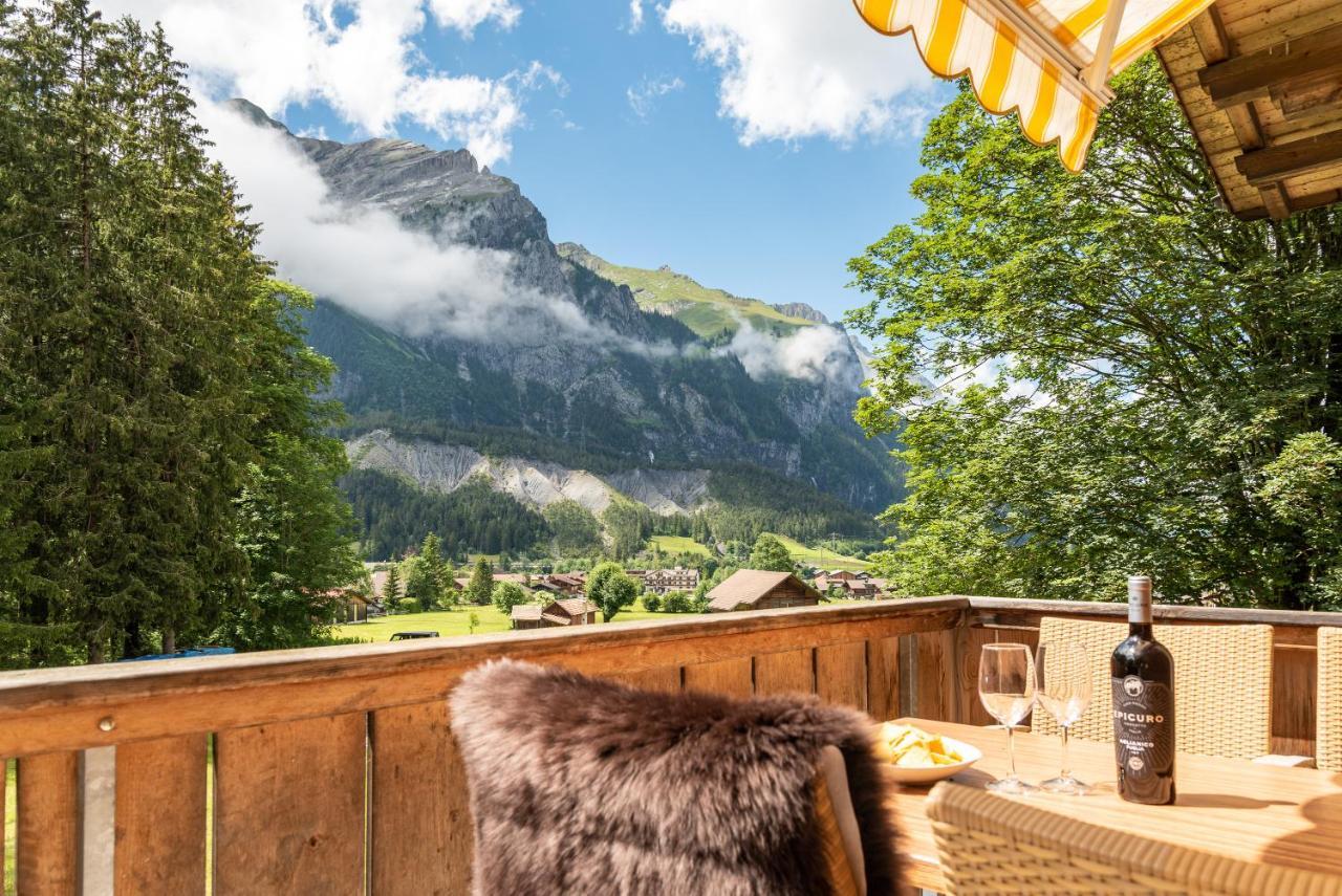 Typically Swiss Hotel Ermitage Kandersteg Eksteriør billede