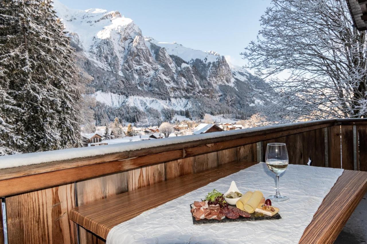 Typically Swiss Hotel Ermitage Kandersteg Eksteriør billede